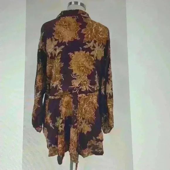 Free people shake it medium size purple casual dress - Picture 3 of 14